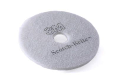 Disque de lustrage 3M Scotch-Brite Blanc, 305 mm, 5/Carton