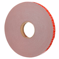 Ruban 3M VHB Max-160GF, Gris, 25 mm x 33 m, 1.6 mm, film protecteur