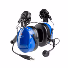 Casque 3M PELTOR Twin Cup EX, 31 dB, prise J11, monté sur casque de sécurité, MT72H540P3E-50