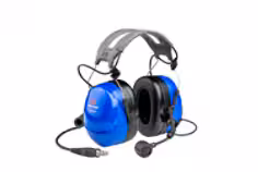Casque à double coquille 3M PELTOR, serre-tête, homologué Ex/IS, bleu, MT72H540A-50