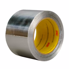 Ruban adhésif métallique 3M 438, Argent, 50 mm x 55 m