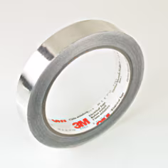 3M 1170 Ruban Conducteur de Blindage Aluminium, MC9, 25 mm x 16.5 m x 0.08 mm