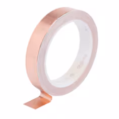 Ruban de blindage EMI sur feuille de cuivre 3M 1181, MC26, 9 mm x 16.5 m
