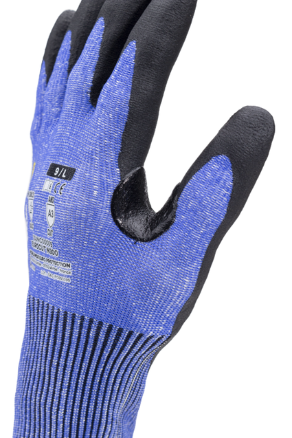 Gants EUROCUT N300 CUT C. HPPE J13 micro mousse nitrile T11