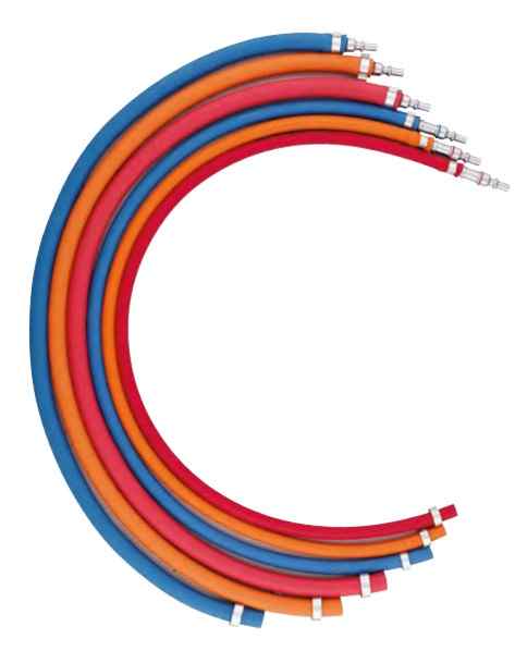 KIT MANCHETTE DE 1 METRE POUR TUYAU BLEU OXYGENE DIAMETRE 6,3