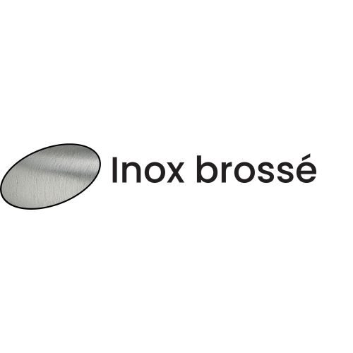HERACLES B-INOX-SP98 kit base et plaque bec de cane inox bro