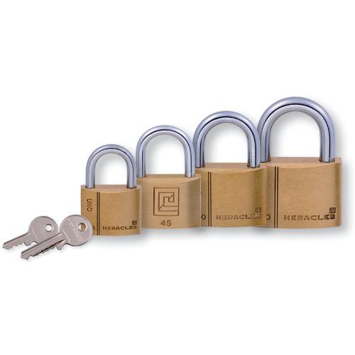 HERACLES I-CAD30-BS cadenas laiton 30 mm sous blister UNO