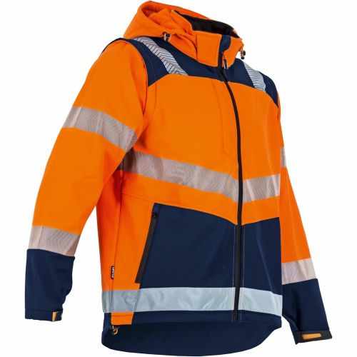 LMA LEBEURRE 2266-4 veste sotfshell haute visibilité manche