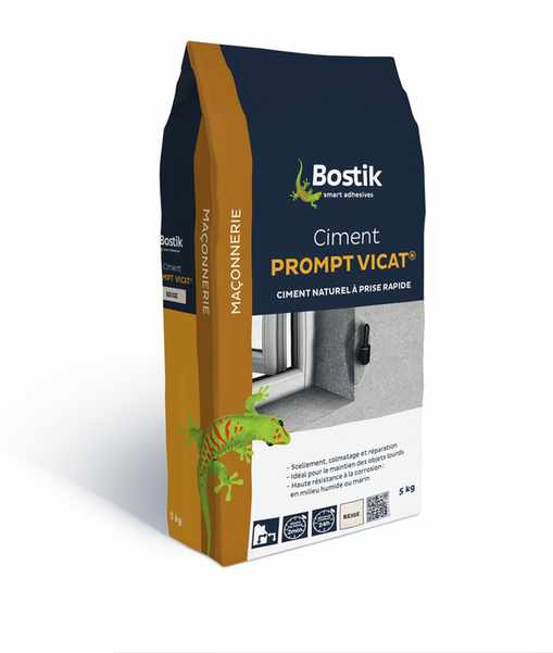 BOSTIK 30124881 Ciment prompt Vicat® sac de 5kg