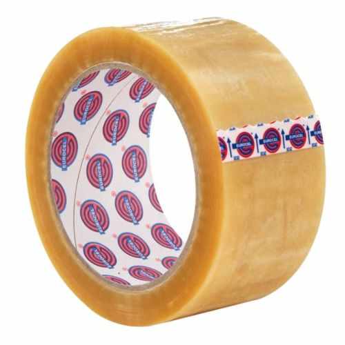 EUROCEL 000111366 Ruban adhésif d\'emballage PVC transparent 50 mm x 66 m