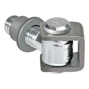 GOND A SOUDER AVEC TIGE ET BAGUE FILETEE TIGE M24 ET SUPPORT U - MOD. 120