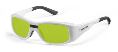 Lunettes de protection laser monture F22, Filtre P1C02, 1001, vert cl