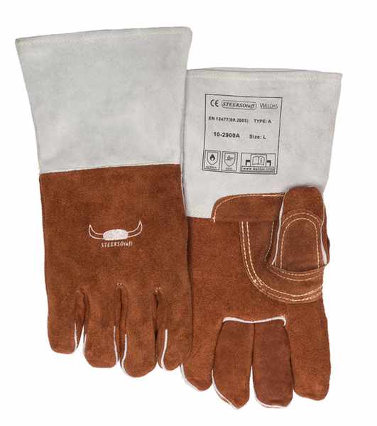 Gant soudeur avec doublure COMFOflex® et laine croûte bovin pour le soudage à haute température Taille L