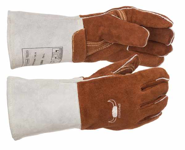 Gant soudeur avec doublure COMFOflex® et laine croûte bovin pour le soudage à haute température Taille L