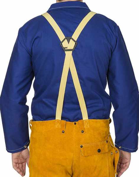 Pantalon Golden Brown? en cuir croûte bovin Taille M
