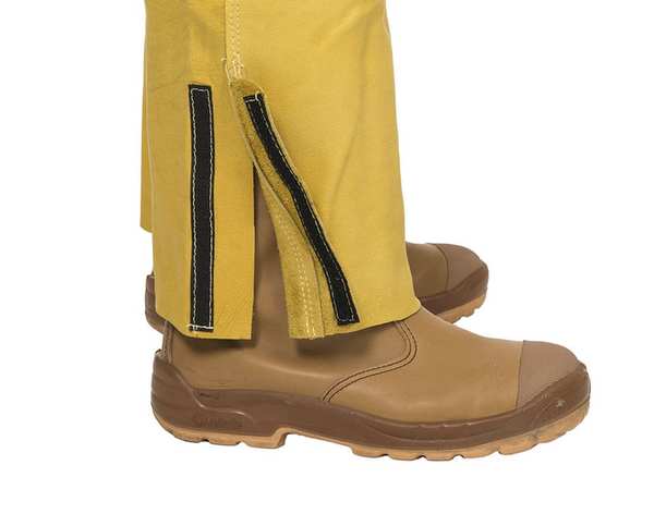 Salopette Golden Brown? en cuir fleur bovin Taille L XL