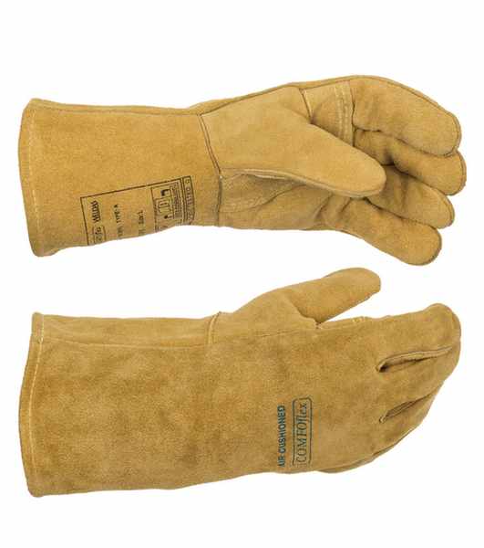 Original ¨Bucktan Wide Body¨ gant soudeur croûte bovin de première qualité,doublure COMFOflex®