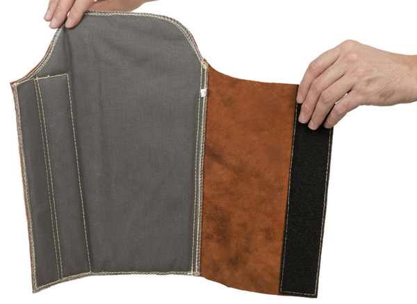 Manches Lava Brown protection renforcée de bras, longueur 35 cm (la pièce)