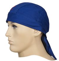 Fire Fox  bandana bleu, ignifugé