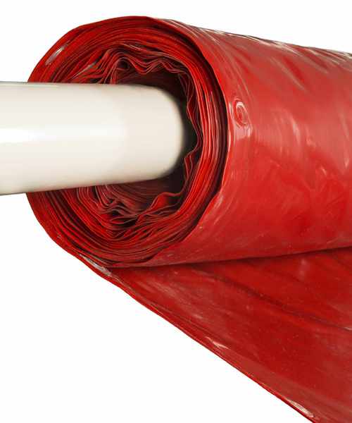 Orange/Rouge LAVAshield®écrans de soudage au mètre (prix/mètre + 1 x réf. 99-4000)