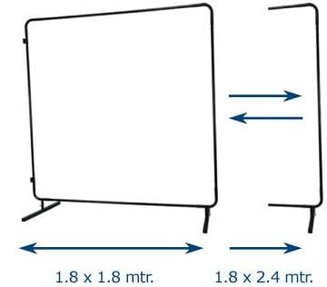 Module COMBOframe de 1,8 x 1,8 m ou 1,8 x 2,4 m incl. orientable