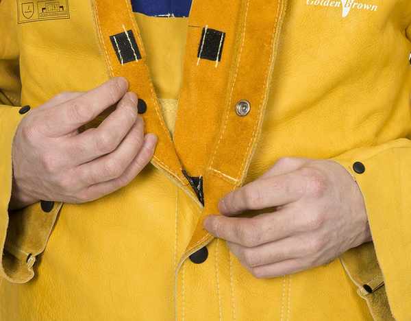 VESTE SOUDEUR L  JAUNE 