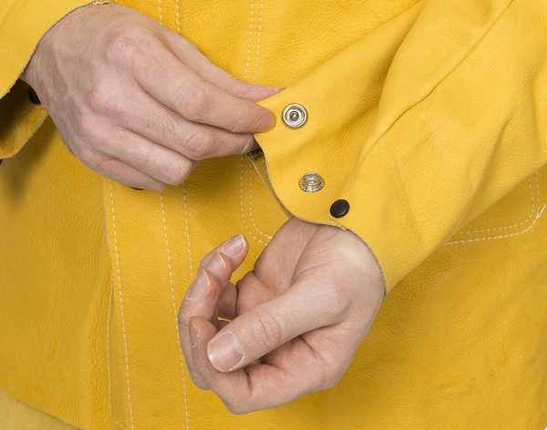 VESTE SOUDEUR L  JAUNE 