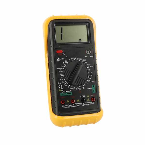 Multimètre DC - AC - courant DC - AC - OHM - F - T° - 91*189*31 