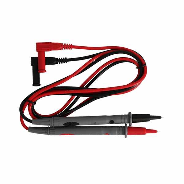 Cables pr multimètre et pince ampère.-1M- Ø 3.6mm-1000V-Ac16A 