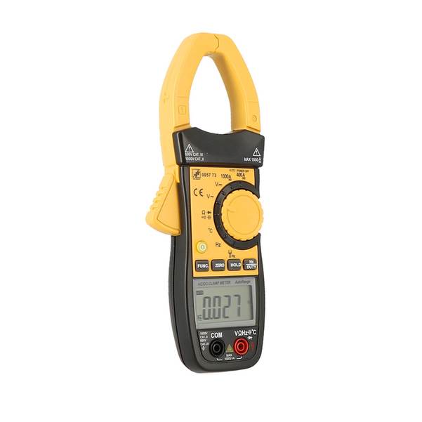 Pince ampèremétrique DC AC- courant DC AC-OHM F Hz T° 