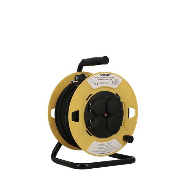 Enrouleur de câble H07RN-F  25 m-3g1,5mm² - IP44 ECO