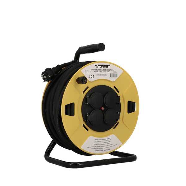 Enrouleur de câble H07RN-F  40m-3g2,5mm² - IP44 ECO