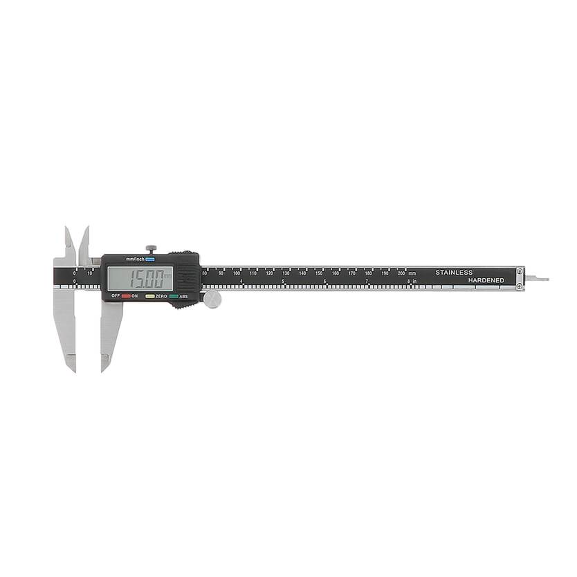 PAC digit. inox 200 - écran 40x16 -boutons 3+1 abs+relatif