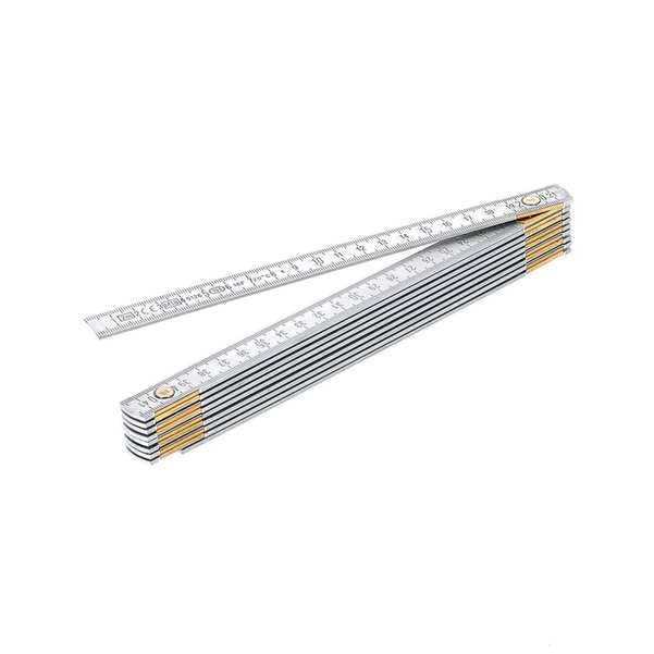 Double mètre alu gravure profonde - 2m * 10 b 
