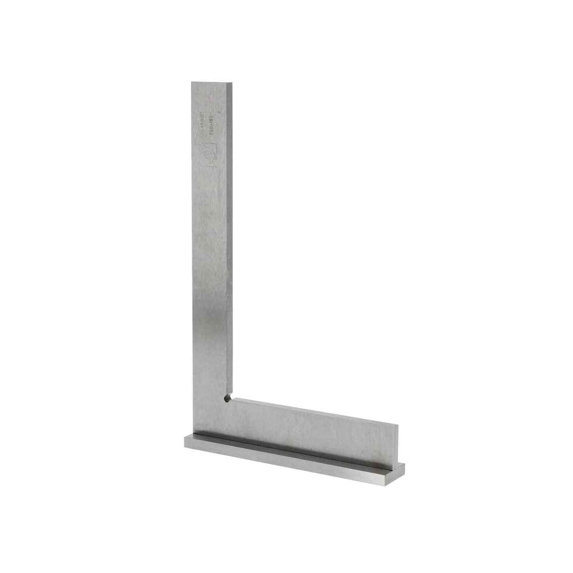 Equerre à chapeau mécanicien-acier-lg 250mm-précision 1/50-DIN 8751