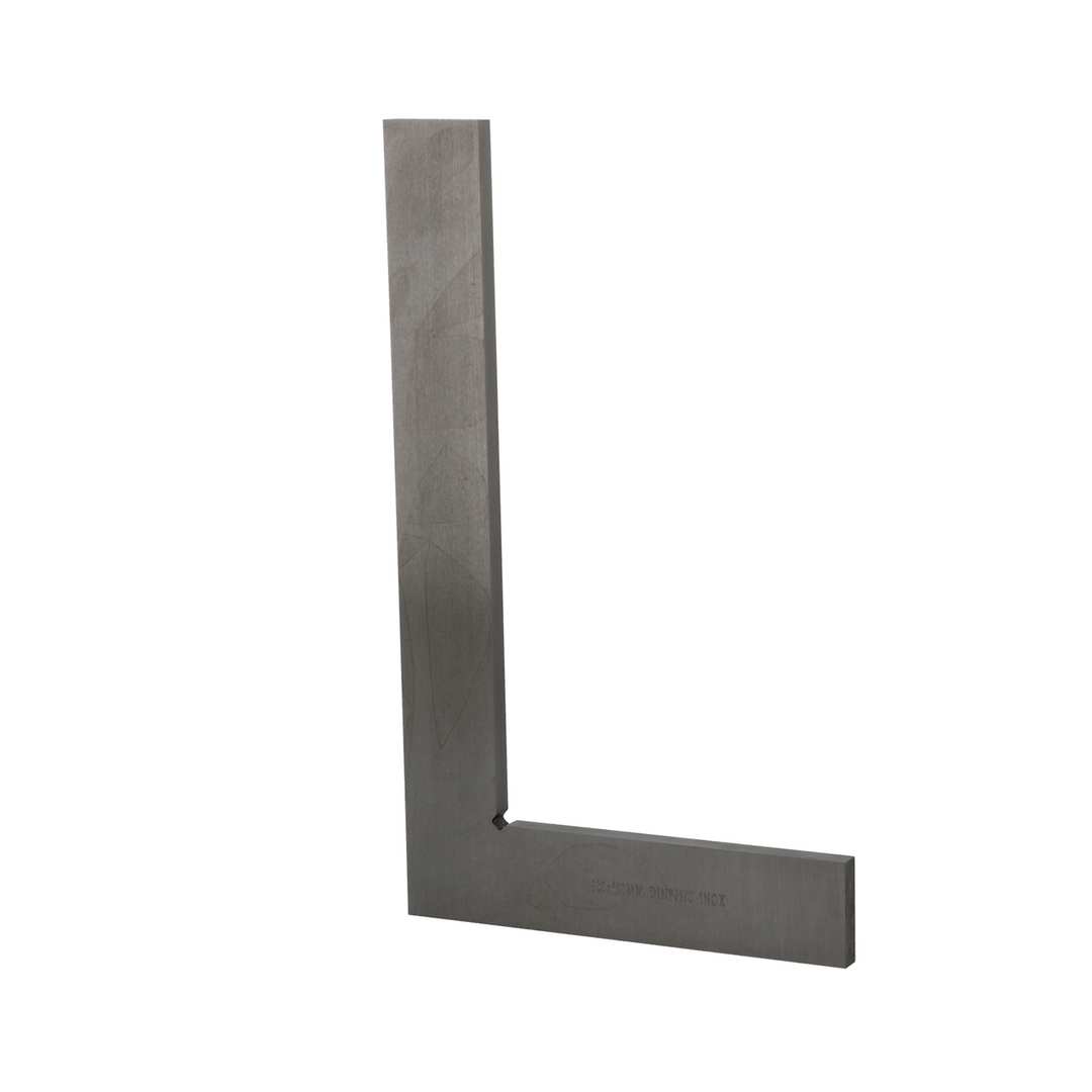 Equerre simple inox - lg 300mm - précision 1/100 - coffret - DIN875 0