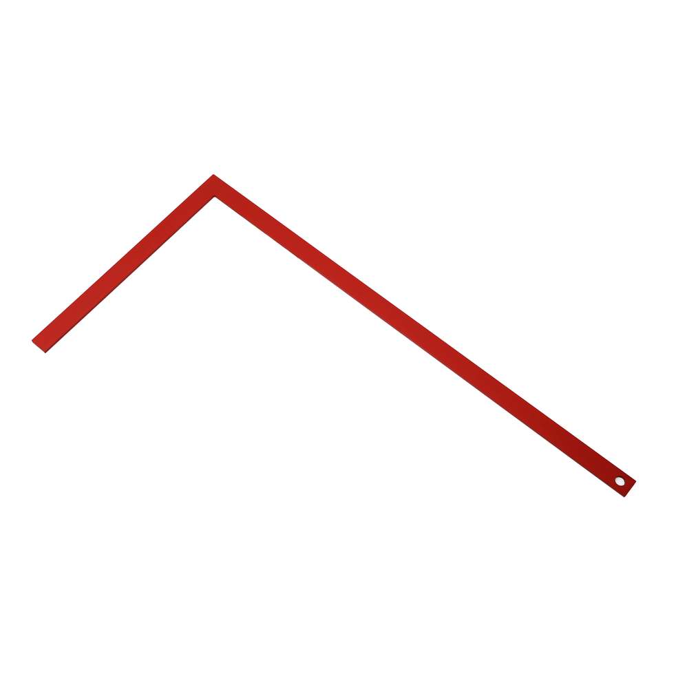 Equerre de maçon acier - lg 800mm - peinture époxy laquée