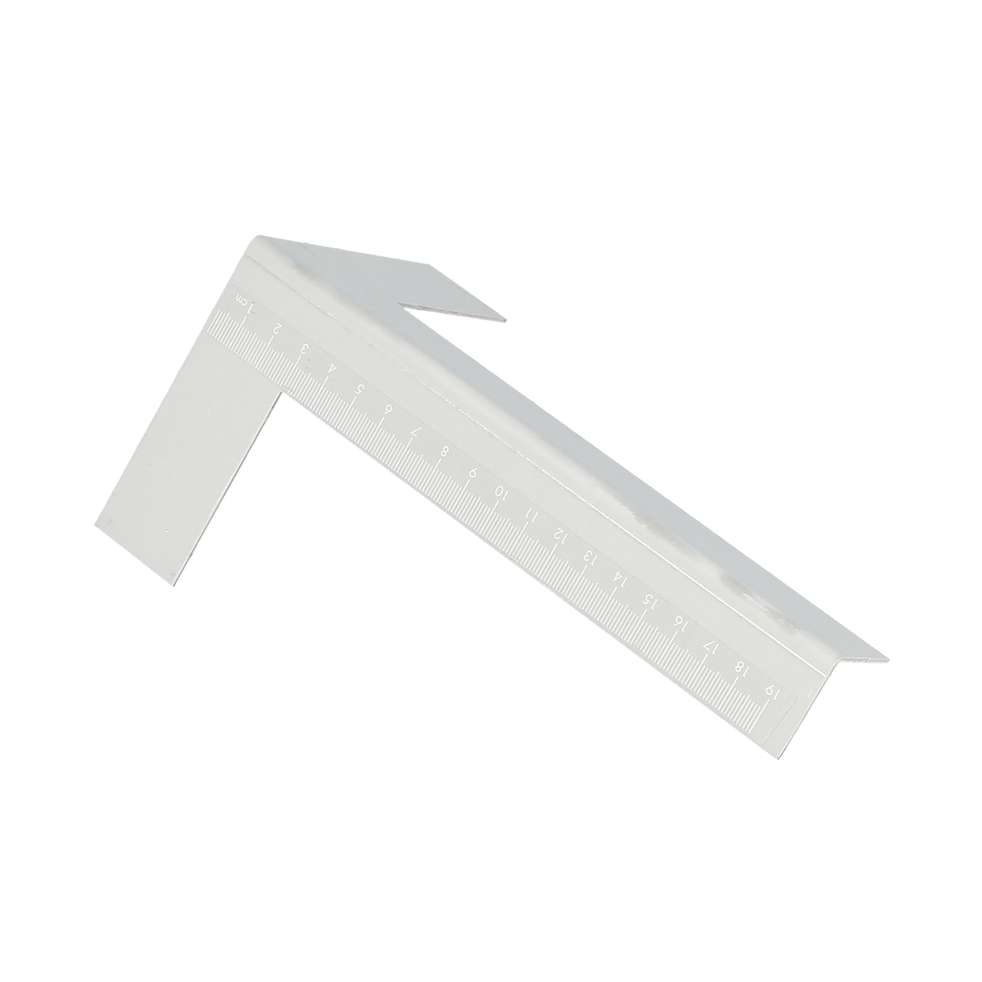 +Double équerre de traçage graduée 200x90x90 mm - acier traité