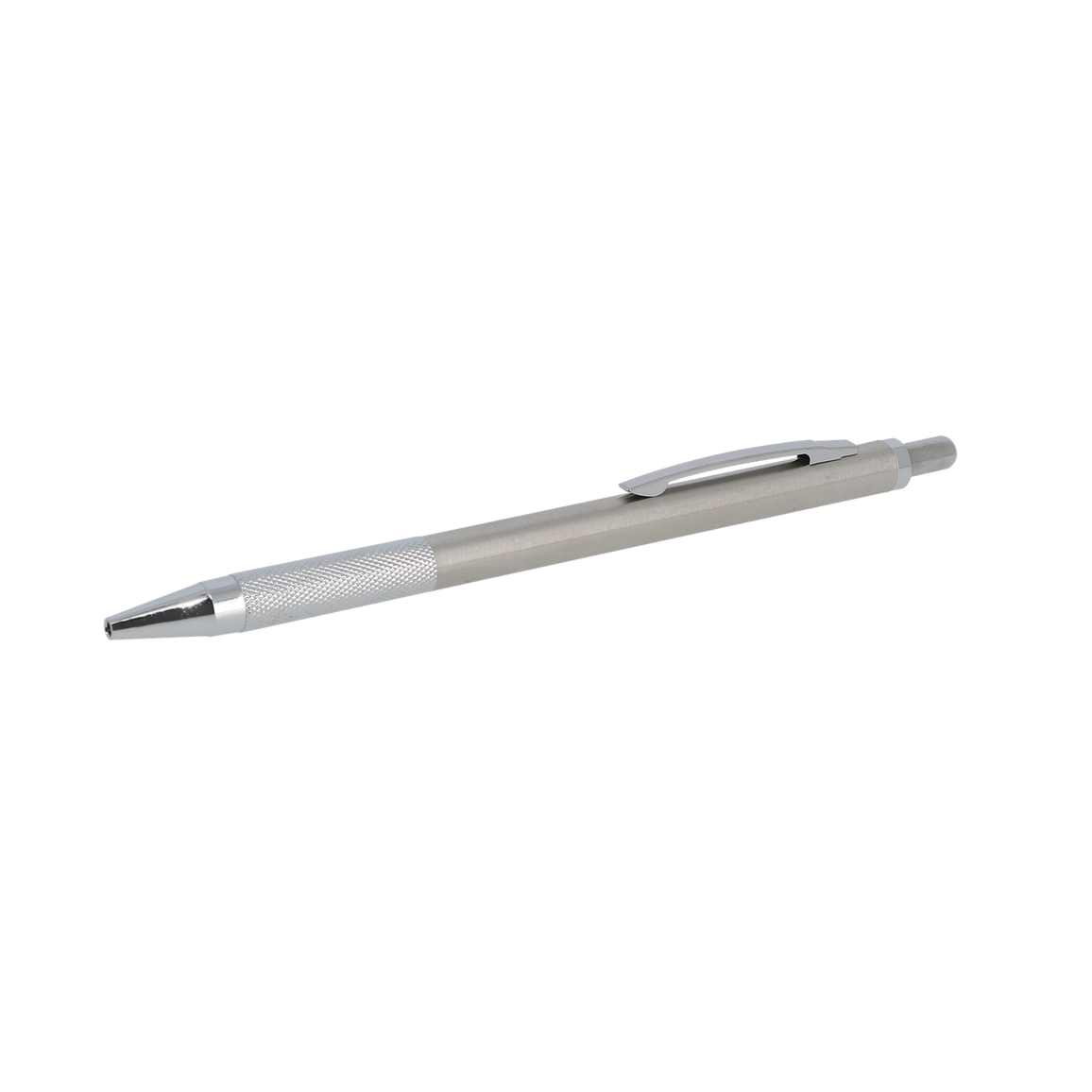 Stylo à pointe carbure interchangeable 1.4mm- corps inox guilloché 