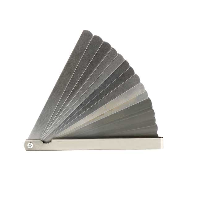 Jauge d\'épaisseur 18 lames rondes  - lg150mm - épai. 4 à 100/100