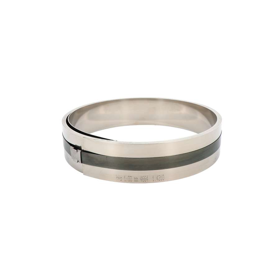 Clinquant INOX 100/100 - larg.50mm - lg 5 M - boîte 219/2 551000