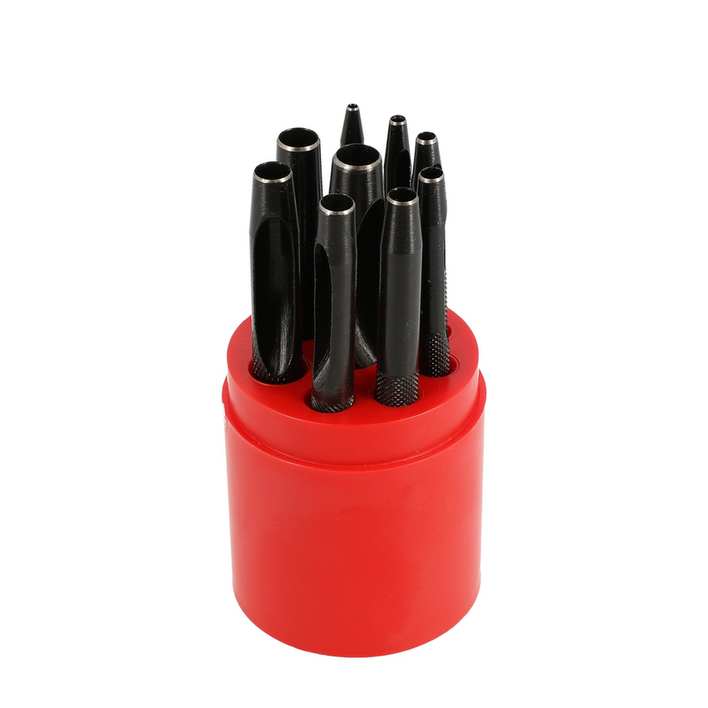 Etui de 9 emporte-pièces de 2 à 10mm dedécoupe