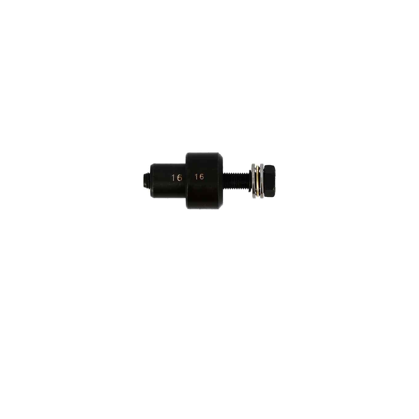 Emporte pièce 16 mm  pour  tôle avec butée à billes