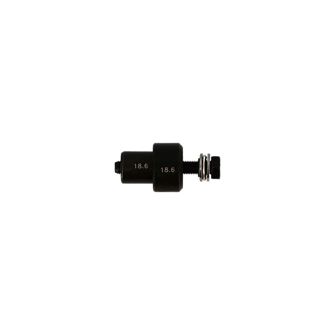 Emporte pièce 18.6 mm  pour  tôle avec butée à billes