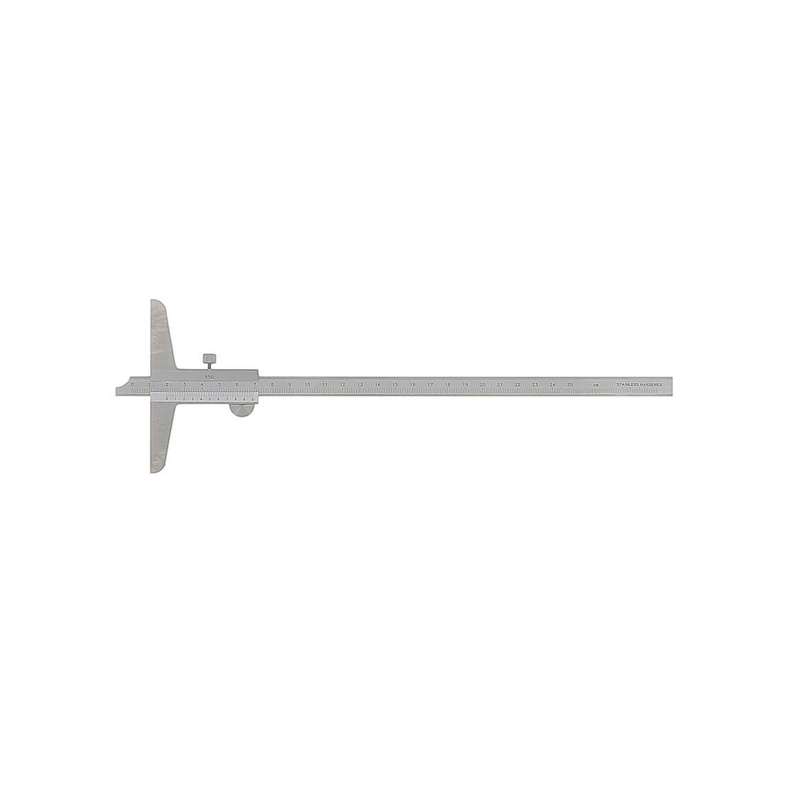 Jauge de profondeur inox - capacité 250mm  -  1/50