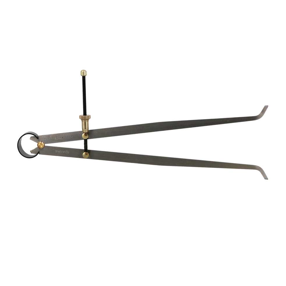 Compas d\'intérieur à ressort acier - lg250mm - pointes sèches - CO250