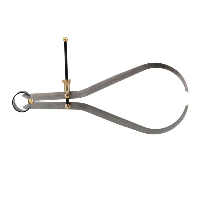 Compas d\'épaisseur à ressorts acier - lg250mm - pointes sèches 