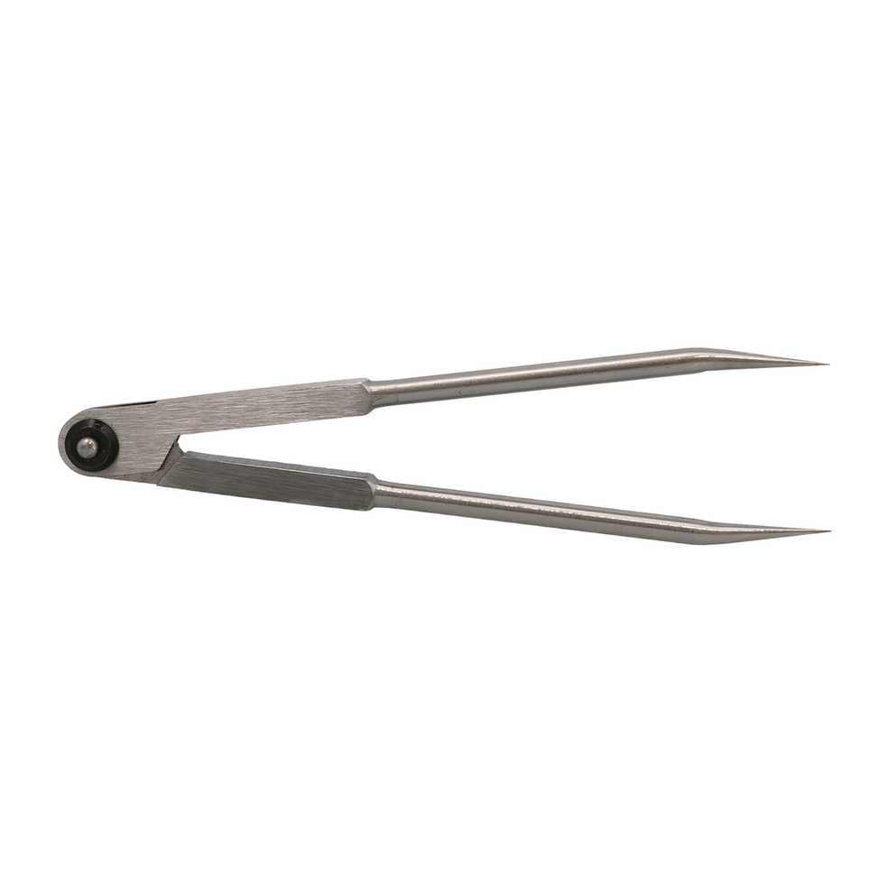 Compas droit à charnières acier  - lg  220mm - pointes sèches 