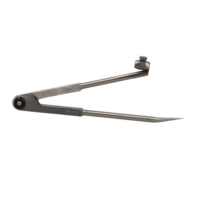 Compas à charnière porte crayon acier -lg 220mm
