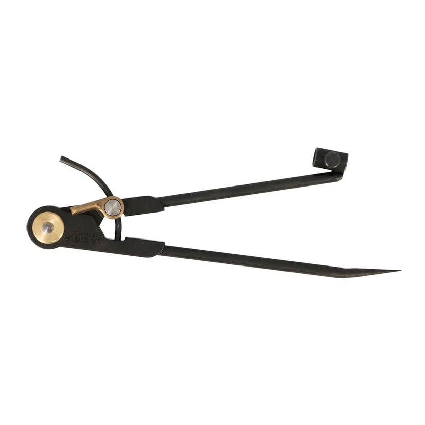 Compas à charnière porte crayon lg 220 mm noir
